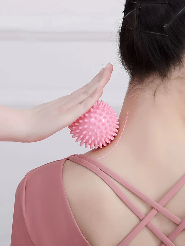Massage Ball Fascia Muscle Relaxation – Yoga Fitness, Shoulder, Neck & Foot Massage for Meridian Relief