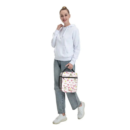 Totoro Miyazaki Anime Insulated Lunch Tote Bag – Portable Thermal Cooler for School & Office