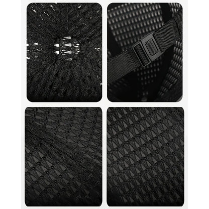 Outdoor Sport Mesh Cap - Breathable Adjustable Summer Hip-Hop Cycling Docker Beanie Hat