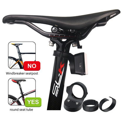 CYCLAMI Bicycle Lamp Mount — Bike Seatpost Bracket & Taillight Holder for Garmin Varia Radar RVR315, RTL510/515/500