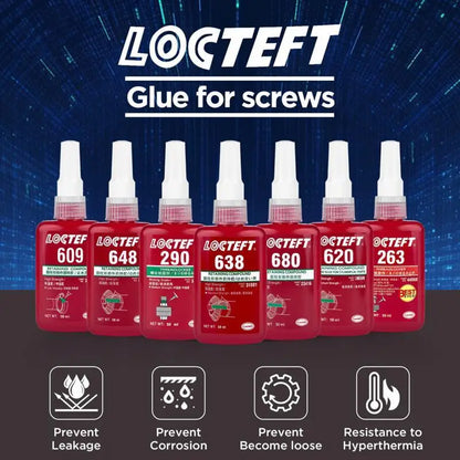 50ml Threadlocker Screw Glue — Fast-Curing, Anti-Loosening & Corrosion-Resistant Adhesive