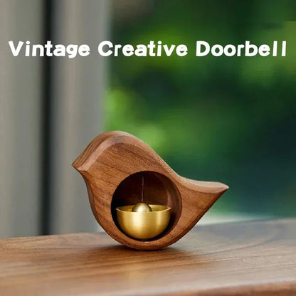 Wooden  Wind Chime Door Bell – Home & Room Decor, Front Door Reminder Bell