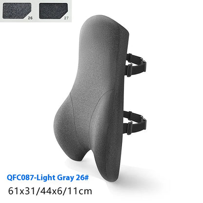 Breathable Lumbar Support Pillow for Office Chair – Comfortable Back Support Cushion for Recliner & Ergonomic Backrest Use