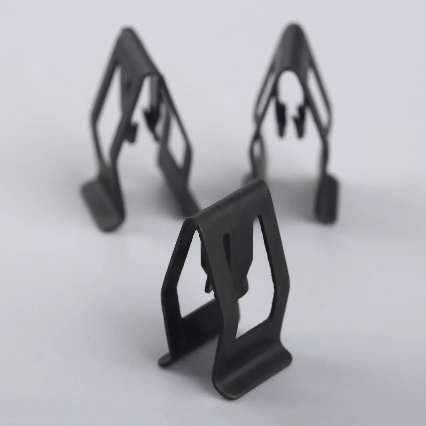 10Pcs Car Dashboard Trim Clips - Black Metal Rivet Fasteners for Ford, Mazda, Audi, Toyota