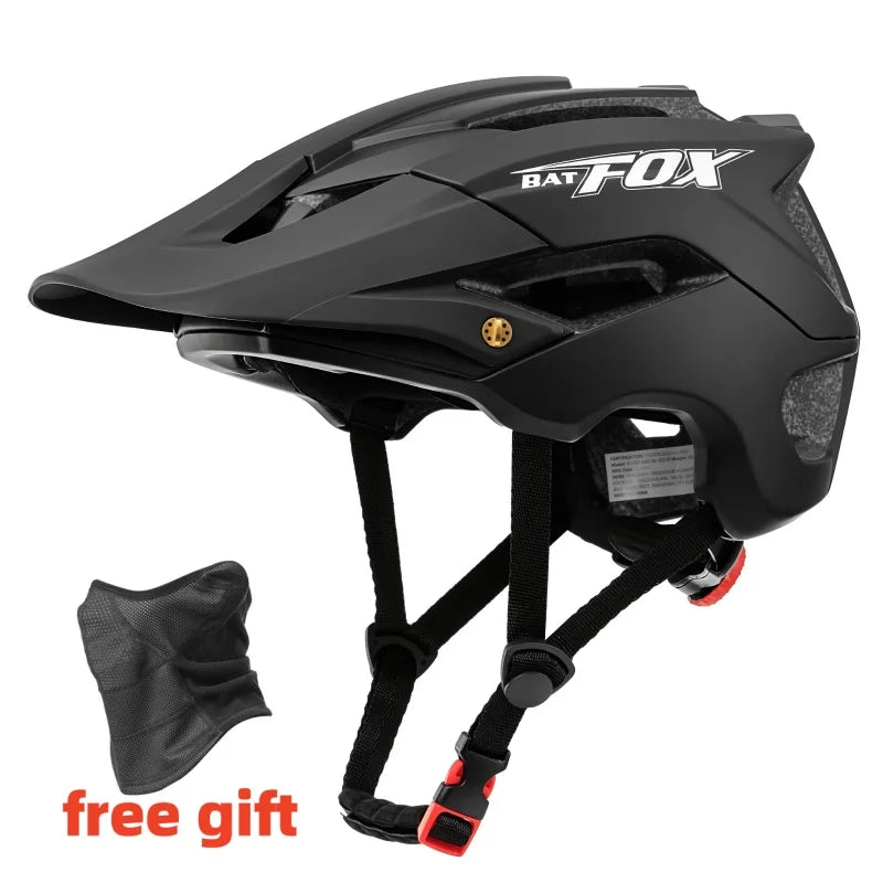 BATFOX MTB Cycling Helmet – Ultralight Men’s Bicycle Helmet Casco for Mountain & Road Racing Speedframe Safety Gear