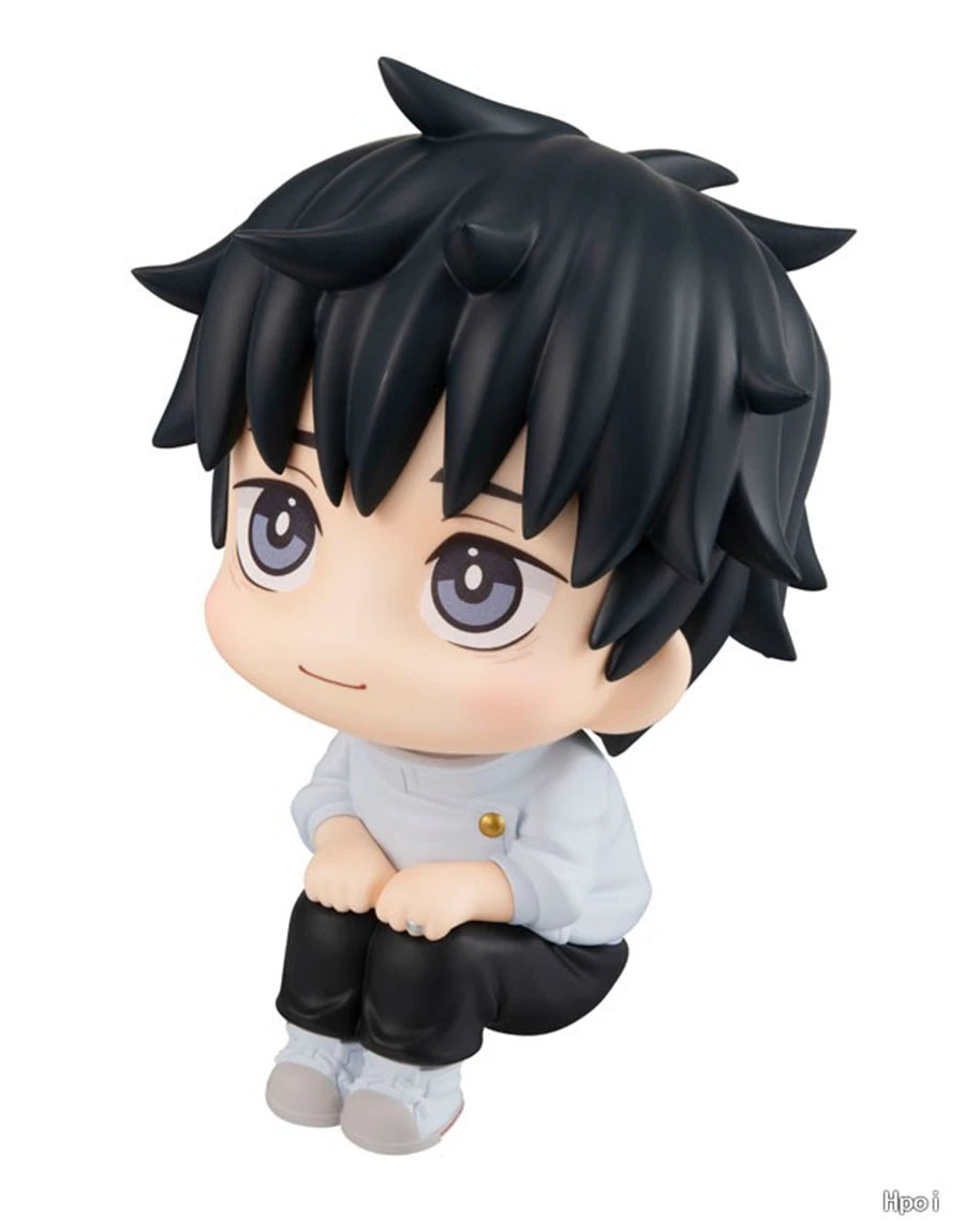 10cm Jujutsu Kaisen Q-Version Anime Figures — Satoru Gojo, Geto Suguru, Fushiguro Toji & Okkotsu Yuta Action Collectibles