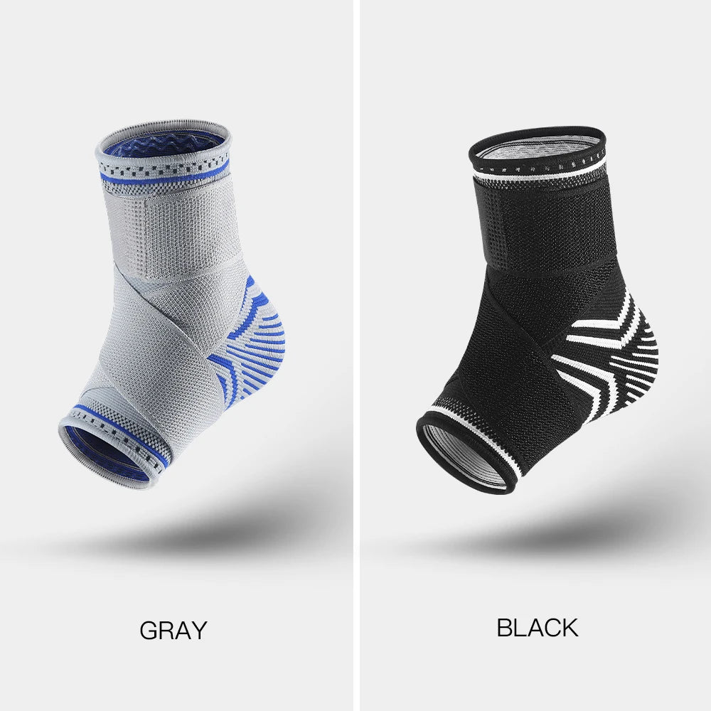 1/2 Pcs Breathable Ankle Support Compression Sleeve — Injury Recovery Joint Pain Sports Socks