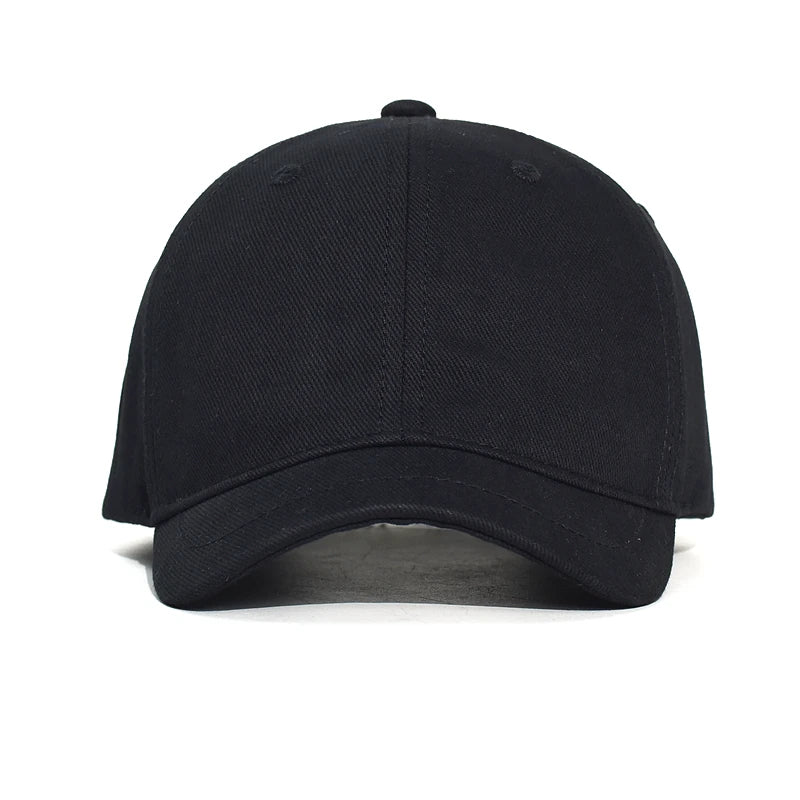 Men's & Women's Short Brim Cotton Baseball Cap – Vintage Casual Dad Hat, Adjustable Trucker Style with Nylon Fastener Tape