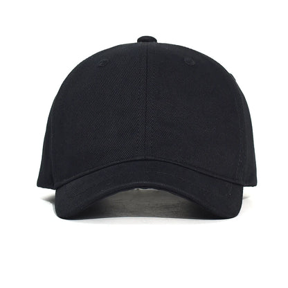 Men's & Women's Short Brim Cotton Baseball Cap – Vintage Casual Dad Hat, Adjustable Trucker Style with Nylon Fastener Tape