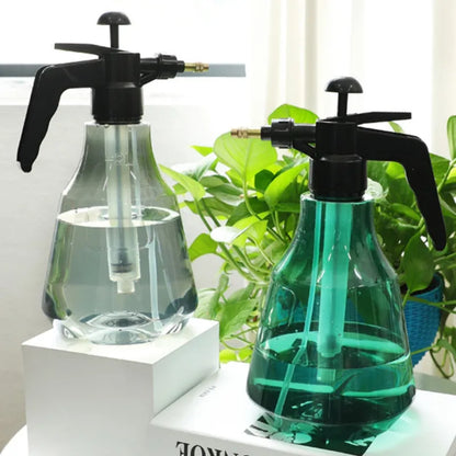 Column Pattern Flower Watering Pot with Air Pressure Spray Nozzle - Perfect for Precise Garden Watering and Irrigation
