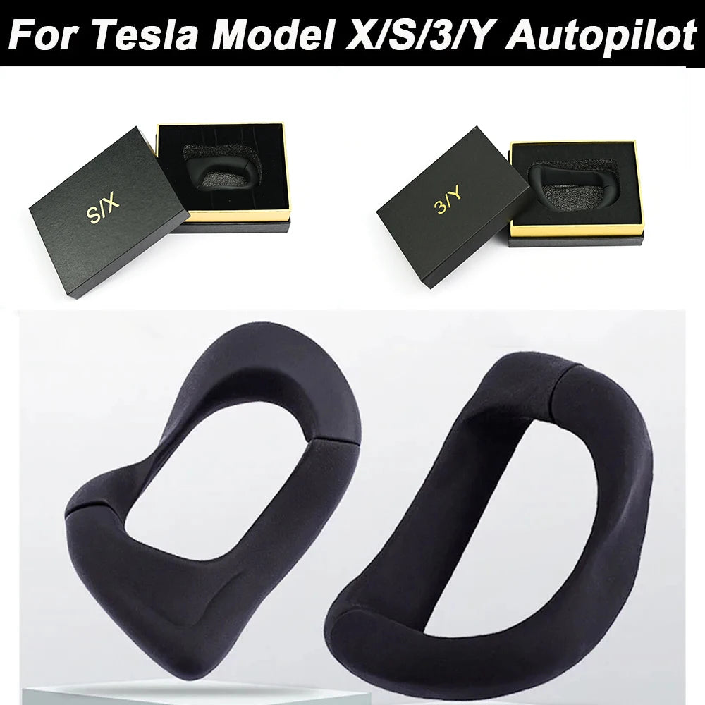 Car FSD Assisted Driving Counterweight for Tesla Model 3 & Model Y (2016-2022): Enhance Autopilot Experience with this Assistance Artifact - AP Compatibility!