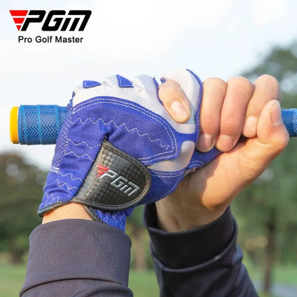 PGM Professional Golf Gloves – Breathable Microfiber, Non-Slip, Perfect for Club Swing & Putting Training