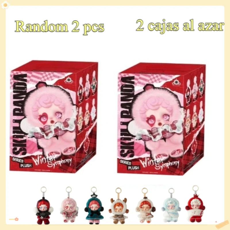 Skullpanda Winter Music Series Plush Blind Box – Cute Keychain Pendant Toy Gift