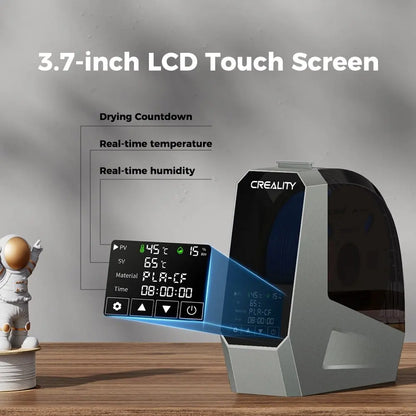 Creality Space Pi Filament Dryer - 3D Printer Filament Storage Box with Real-Time Humidity & Temperature Monitoring, 1KG Capacity