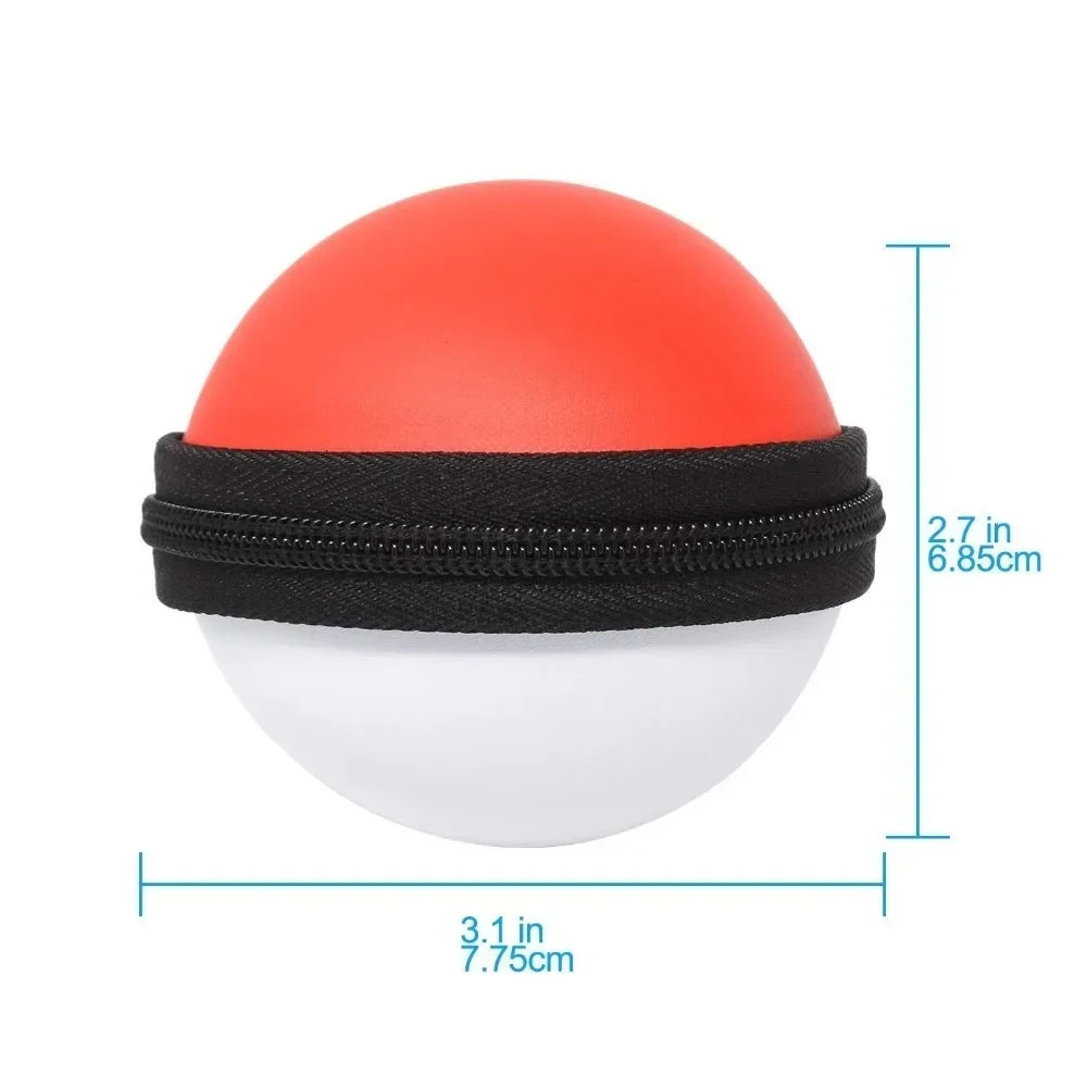 ZOMTOP Poke Ball Plus Controller Carry Case: Protective Hard Portable Bag for Nintendo Switch - Essential Switch Accessories