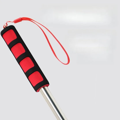 Retractable Self-Defense Stick - Portable Hollow Drum Detection Hammer