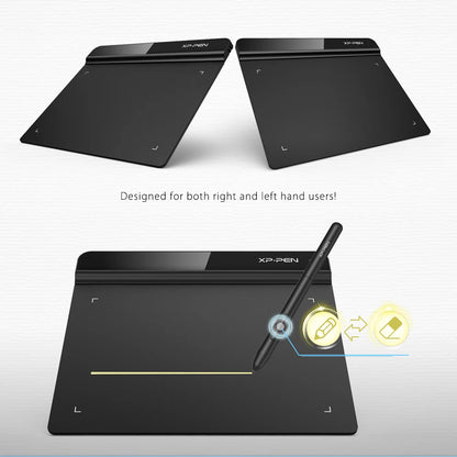 XPPen Star G640 6.5×4 Inch Graphic Drawing Tablet – Battery-Free with 8192 Levels Pressure & 266 RPS for Windows, Mac, Chromebook & OSU Gaming