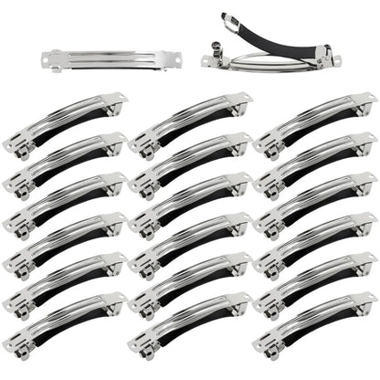 10pcs French Spring Hair Clips — Thickened Anti-Slip Barrette Blank Base for DIY Hairpins & Jewelry Making Accessories