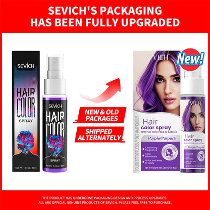 Temporary Hair Color Spray – 30ml DIY Hair Dye for Halloween, Parties & Instant Styling