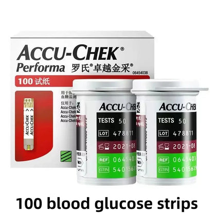 Accu-Chek Performa Blood Glucose Test Kit - Blood Sugar Test Strips and Lancets for Glucose Monitoring