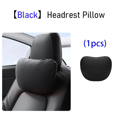 Tesla Car Headrest Pillow – Neck Support and Comfort Cushion for Model 3, Model Y, Model S, Model X and Model YL