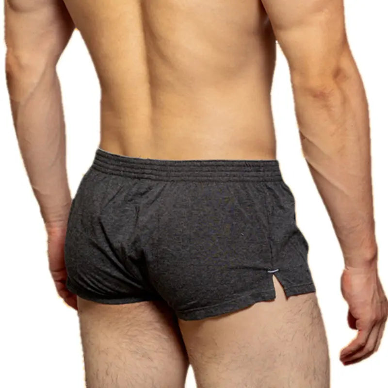 Men's Cotton Gym Shorts - Breathable Loose Fit Running and Workout Sports Shorts