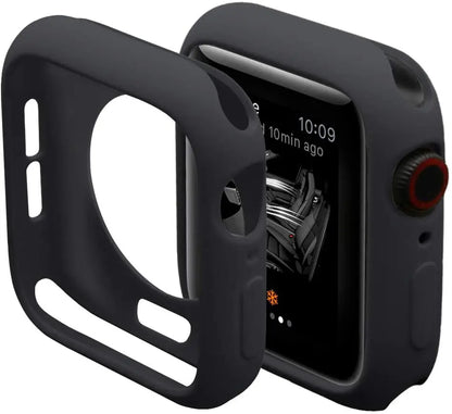 Silicone Protective Case for Apple Watch Series & Ultra - Shockproof Cover for 38mm–49mm Models