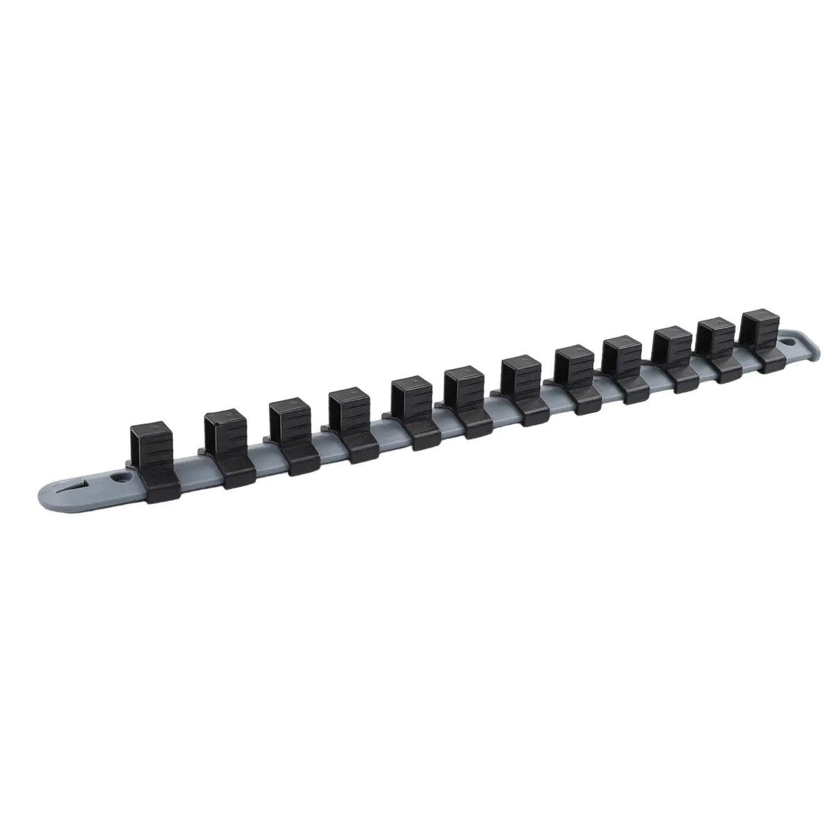 3Pcs Socket Organizer Set - 1/4 3/8 1/2 Inch Plastic Socket Tray Rail Rack Storage Holder