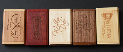 Custom Logo Wooden USB 2.0 Flash Drive with Box – 4GB 16GB 32GB 64GB Memory Stick for Wedding Photography Gifts
