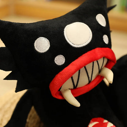 Soft Black Spider Plush Toy — Creative Monster Stuffed Animal Gift for Kids, Pets & Boyfriends