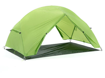 BISINNA 2-Person Ultralight Camping Tent – 20D 380T Nylon, Double Layer Waterproof Backpacking Tent for Hiking & Travel with Free Mat