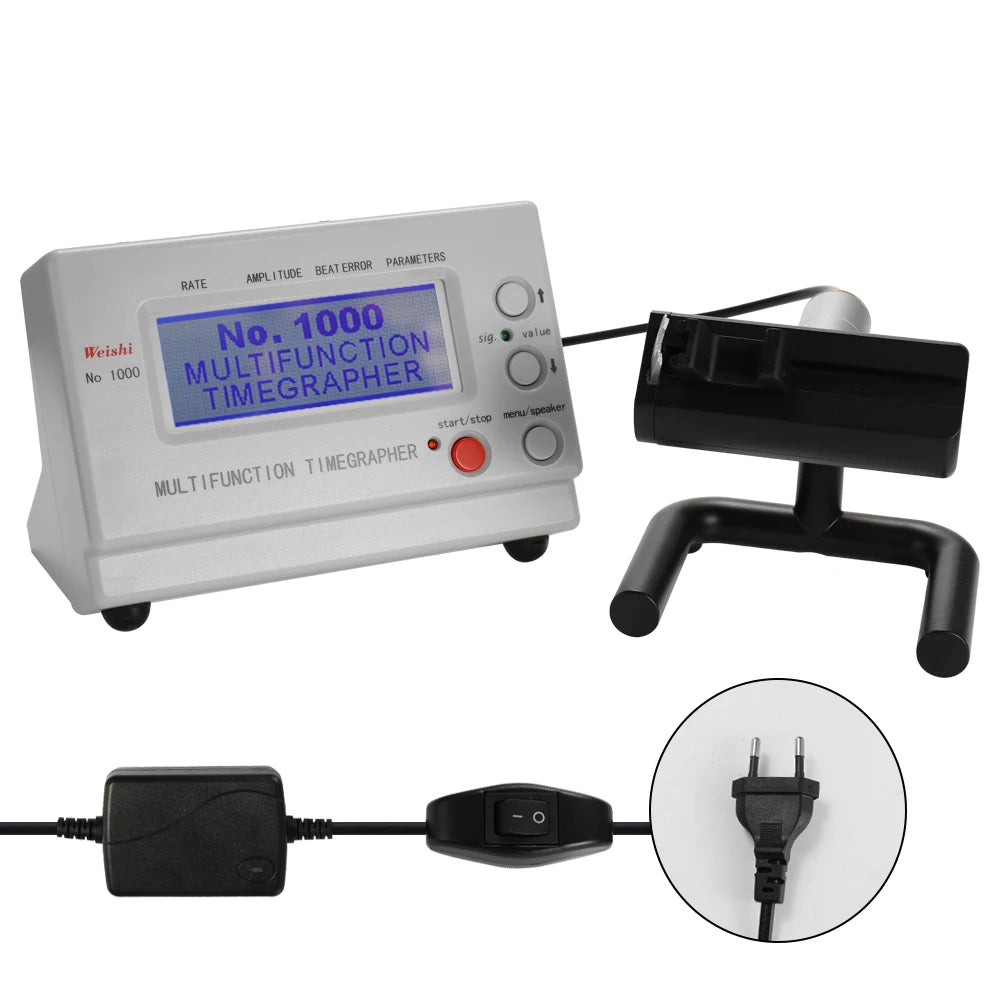 WeiShi No.1000/No.1900 Timegrapher – Watch Testing Tool for Repairers & Hobbyists, Timing Test & Watch Repairing Tool
