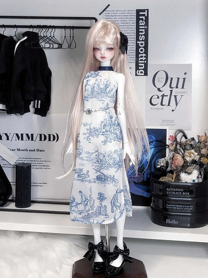 BJD Doll Girl Retro Palace Style Dress & Skirt – 1/6 1/4 1/3 Size Outfit Promotion