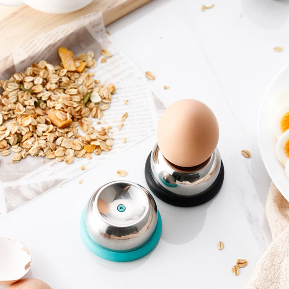 Stainless Steel Egg Piercer & Hole Puncher — Durable Kitchen Tool for Raw Eggs, Poaching & Baking