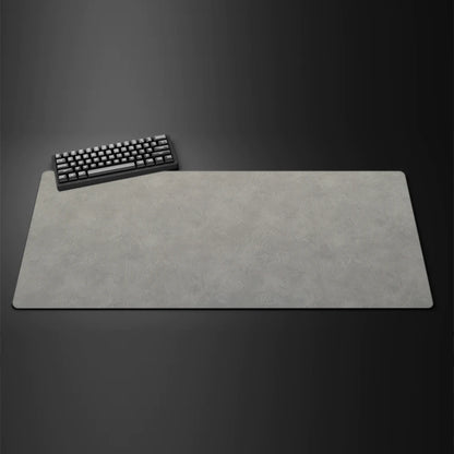 Gray Texture XXL Gaming Mouse Pad – Large 90x40cm Rubber Anti-Slip Desk Mat for Computer Office and Gaming