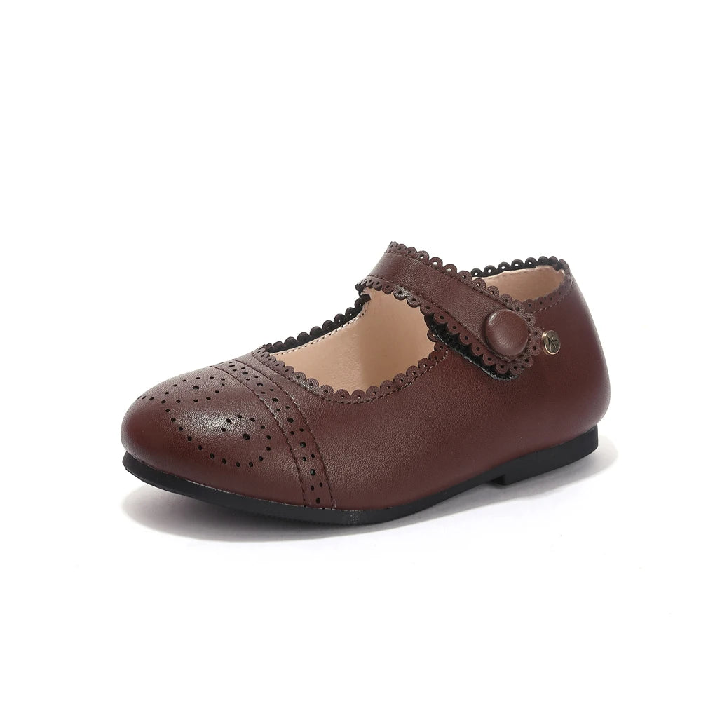 Kids Leather Shoes - Soft Mary Jane & Oxford Flats for Baby Girls and Boys, Princess & Dress Style