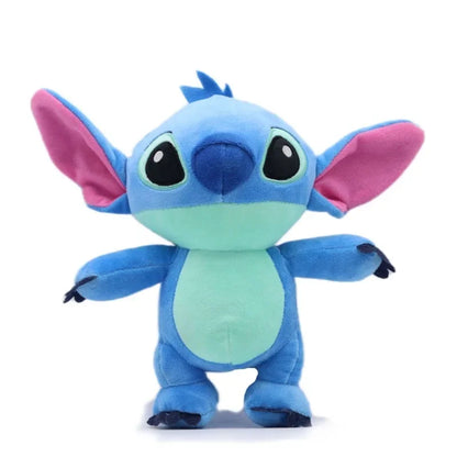 Authentic Disney Stitch Plush Toy 20-25CM - Lilo & Stitch Stuffed Kawaii Pillow Doll for Kids Birthday Gift