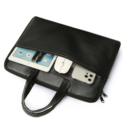 Men’s Large Capacity Handbag & Briefcase – Adjustable Crossbody & Shoulder Bag with Multiple Compartments