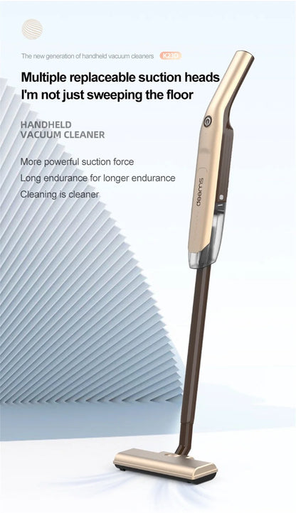 Handheld Wireless Vacuum Cleaner – 20000Pa Powerful Car Vacuum with Metal Strainer, Portable & Cordless