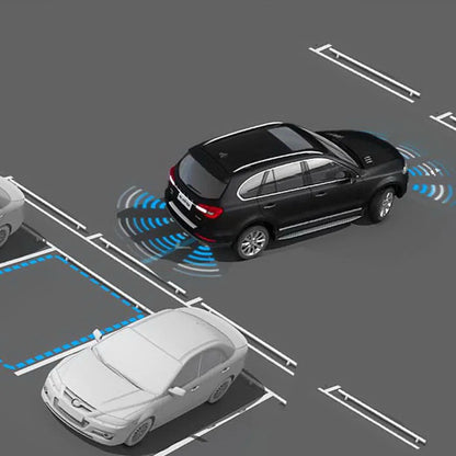 8-Channel Car Parking Sensor – Parktronic Reverse Backup Radar, Rear Auto Detector with Buzzer Assistance Kit