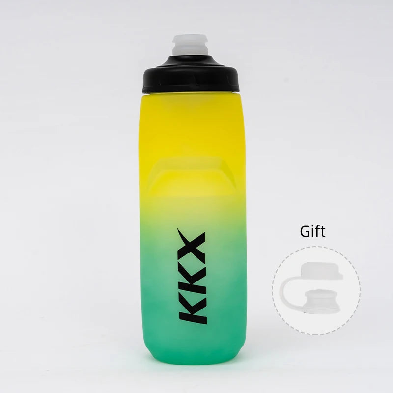 KKX Cycling Water Bottle - 620ml/750ml Leak-Proof PP5 Bottle for MTB, Road Bike & Outdoor Sports