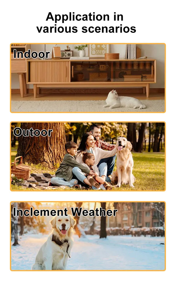 BORME HD 1080P Pet Camera – Wireless Collar Camera for Dogs and Cats, No WiFi Needed, Video Recording, Perfect Birthday Gift