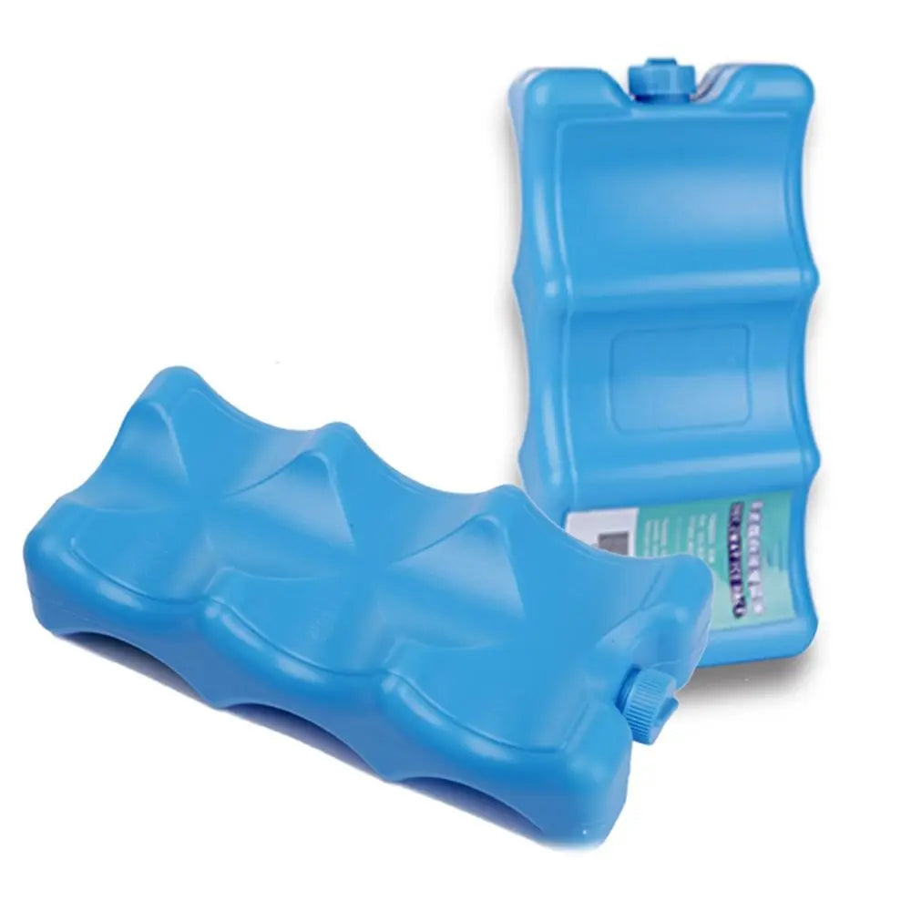 New 650ml Gel Freezer Ice Blocks Reusable Cool Cooler Pack Bag Water injection Picnic Travel Lunch Box Fresh Food Storage