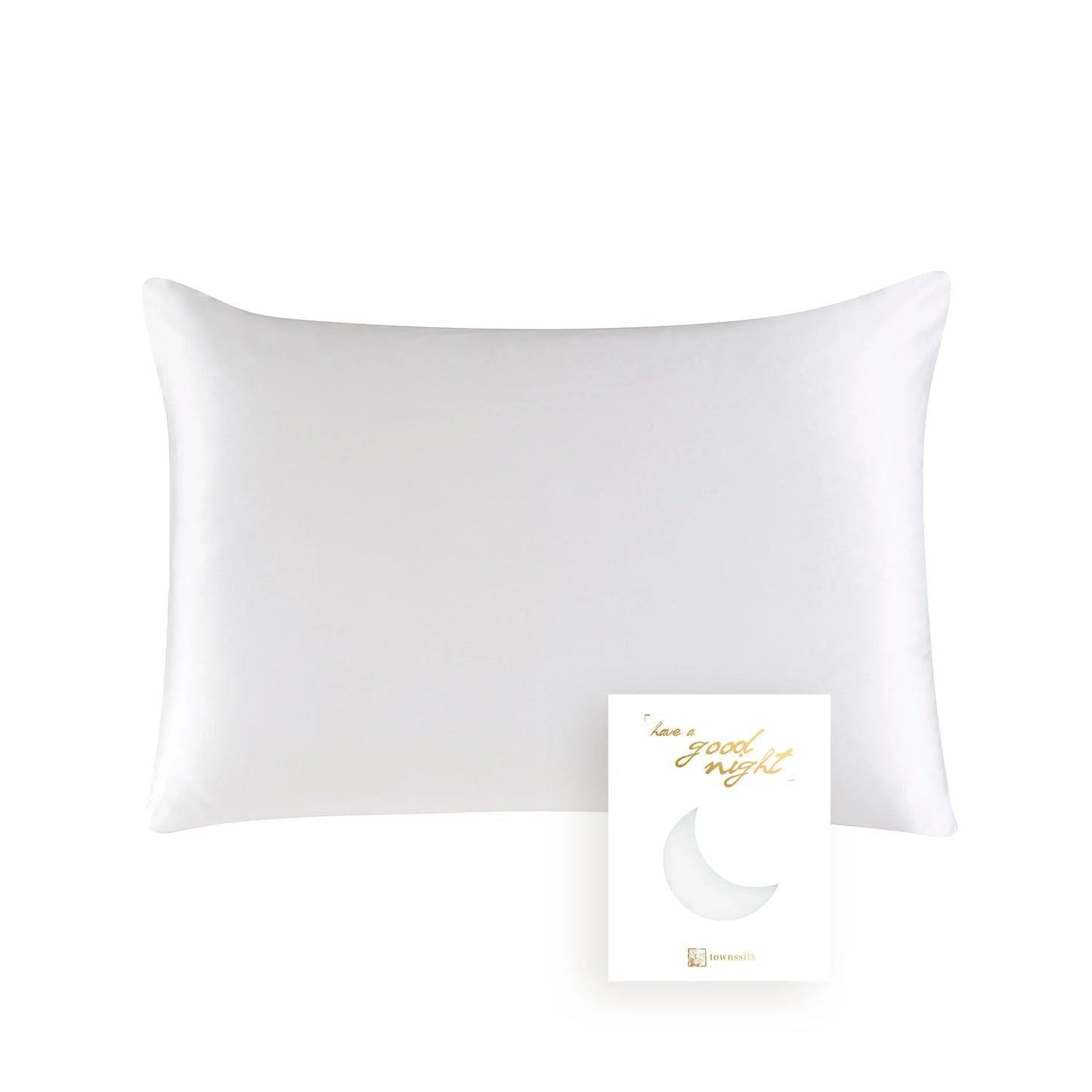 100% Natural Mulberry Silk Pillowcase — 19 Momme Luxury OEKO-TEX Certified, Soft & Smooth, Free Shipping