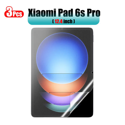 Paper-Feel Screen Protector for Xiaomi Pad 7 Pro 11.2 & Pad 6/6S Pro 12.4 – Matte Anti-Glare Film (Non-Glass)