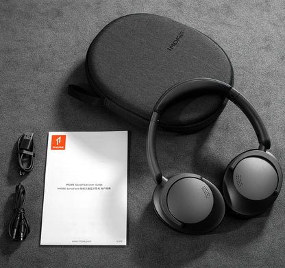 1MORE SonoFlow Active Noise Cancelling Headphones | 70H Playtime, Clear Calls, Bluetooth 5.0 Headset HC905
