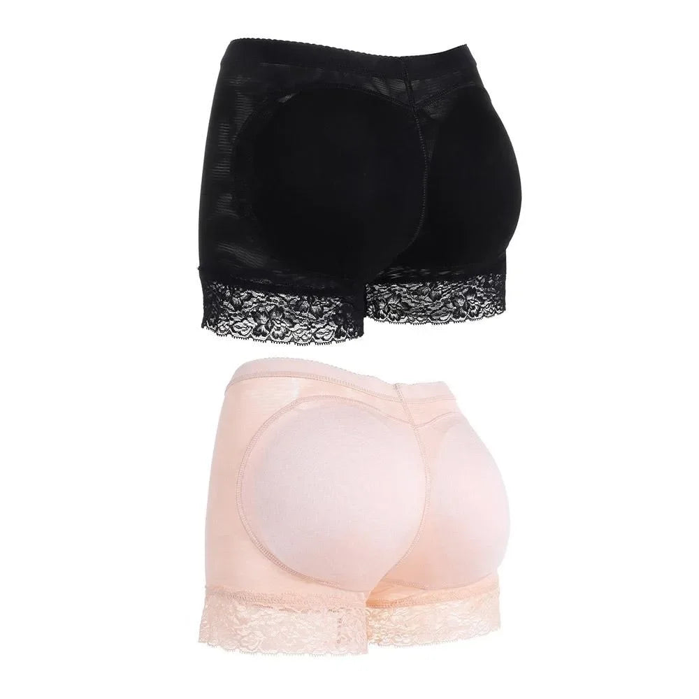 Women's Soft Breathable Butt Lifter Panties – High-Waist Push-Up Padded Cotton Underwear