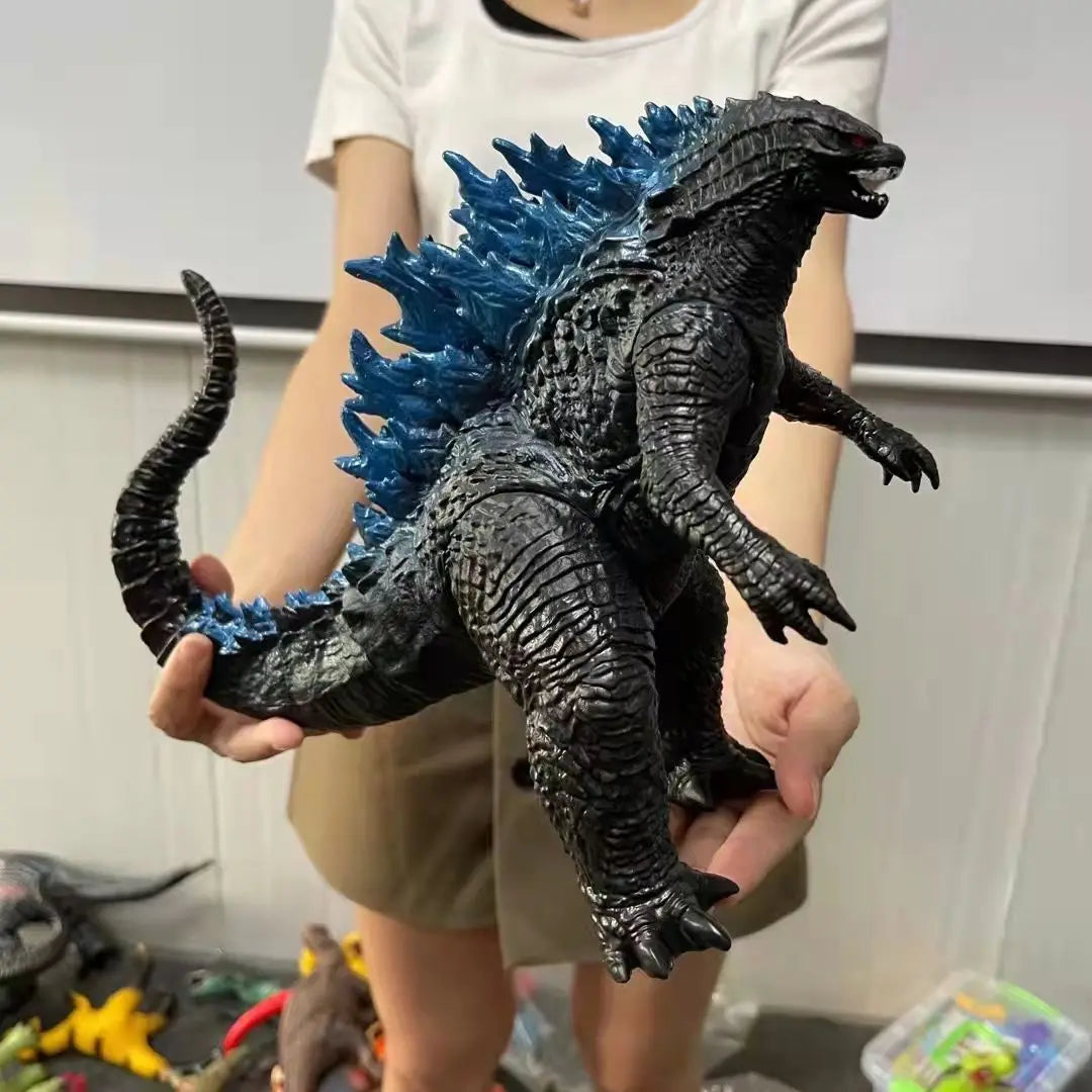 24cm Godzilla King of Monsters Action Figure – Mechanical Red Lotus Planet Collectible Toy, Birthday Gift for Kids