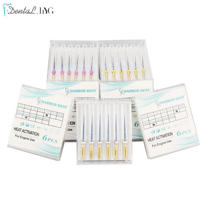 Dental SX-F3 Blue Nitinol Rotary Files – Endodontic Root Canal Engine Tool for Dentistry