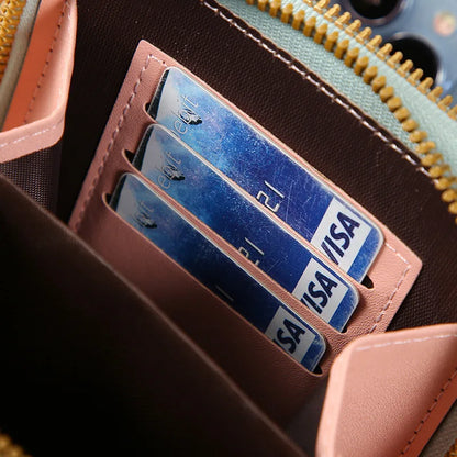 Crazy Bag Women's Fashion Touch Screen Lock Cell Phone Bag – Mobile Phone & Card Holder Crossbody Shoulder Bag